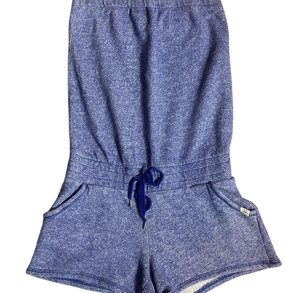 Victoria’s Secret Blue Drawstring Romper Small